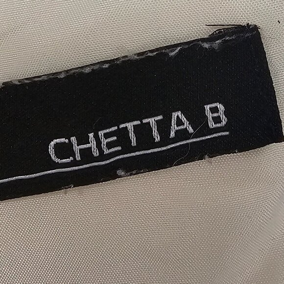 Chetta B Cream Sleeveless Dress Venice Italy Retro Mediterranean Sheath 6 - Picture 10 of 14